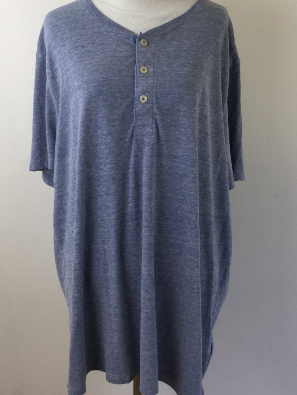 Gap the Stanyan Heather blue shirt xxl/2xl